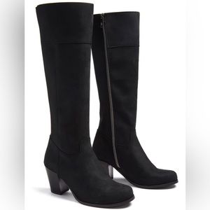 Will’s Vegan Store heeled knee high boots size US 10
